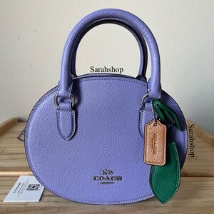 ✅Coach Blueberry Crossbody